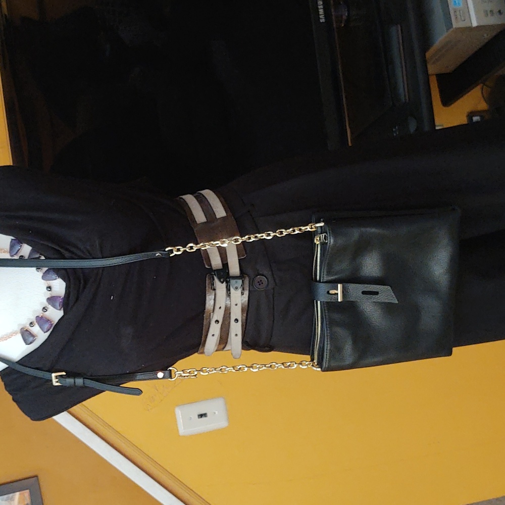 Thacker crossbody leather bag